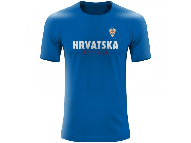 Bavlněné tričko Chorvatsko 2202